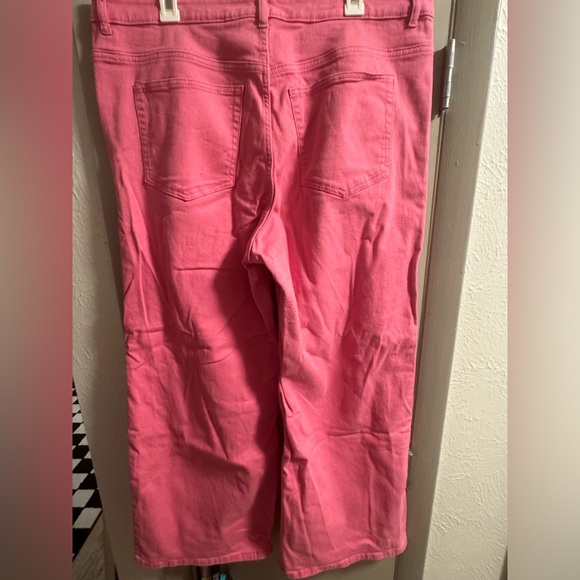 H&M Wide Leg Twill Pants - Picture 3 of 5